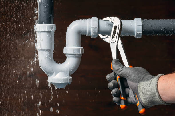 Professional Burst Pipe Repair technician working in Oldtown, MD